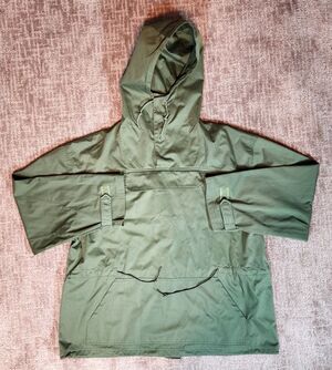 F-16 C Anorak Jacket Men Green 2XL Storm Air Force Military Vintage Pilot